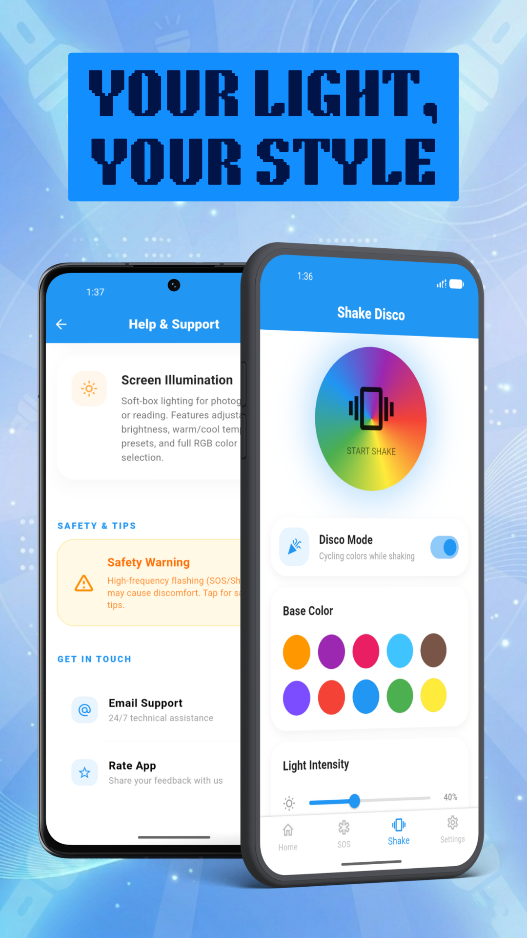 Flashlight Interface