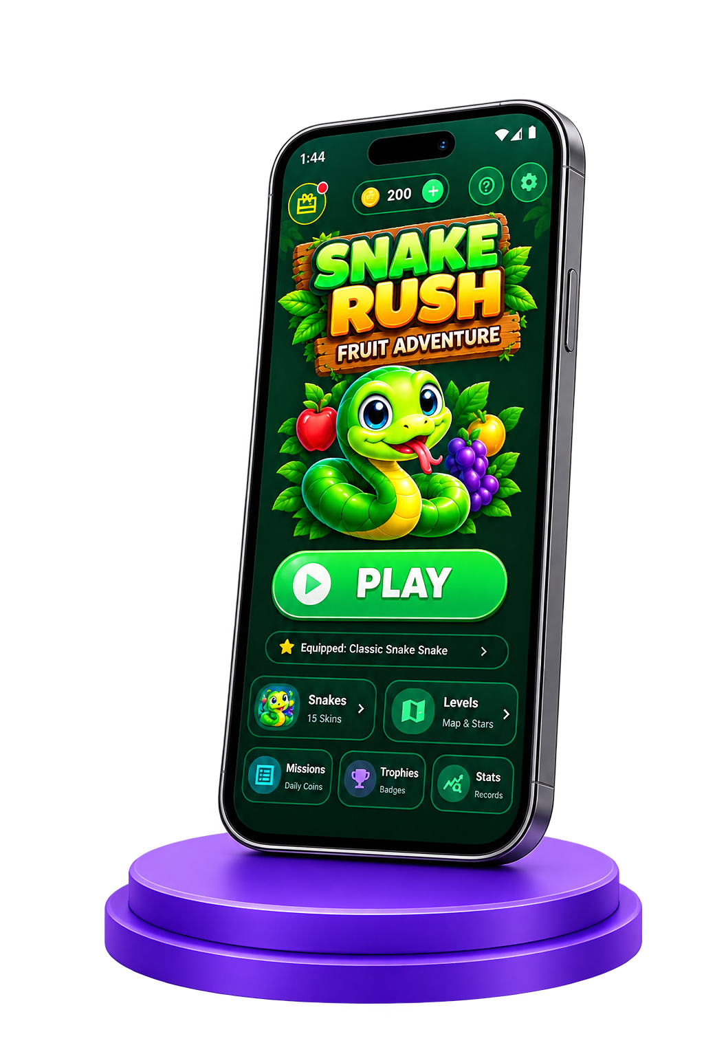 Snake Rush Phone Preview
