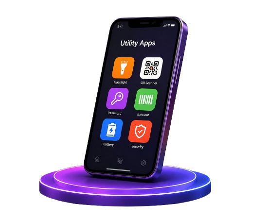 Utility Apps 3D Graphic