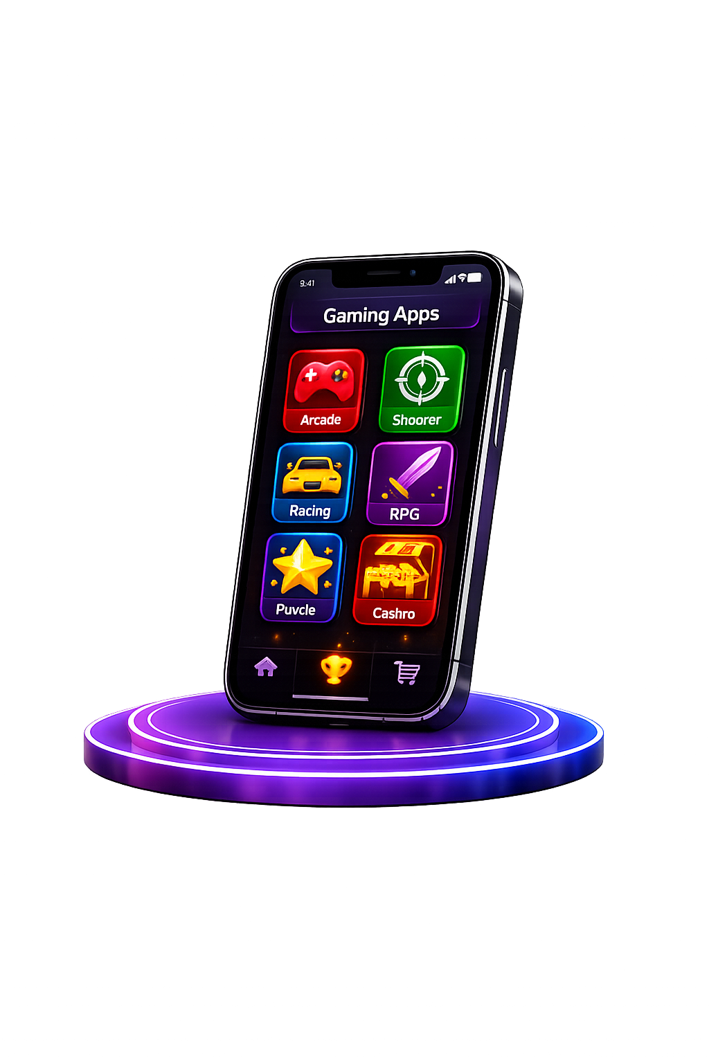 Gaming Apps 3D Graphic
